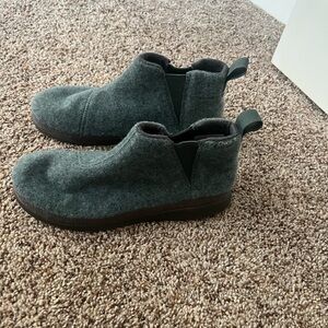 Chaco blue grey Wool Slip-On Shoes